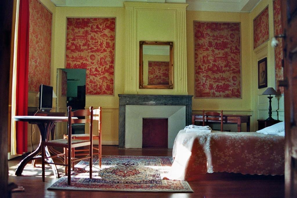 Hotel Du Chateau De Cabrieres Saint-Jean-du-Gard Rum bild